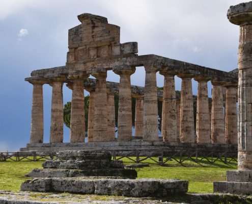 Il cosiddetto Tempio di Cerere a Paestum