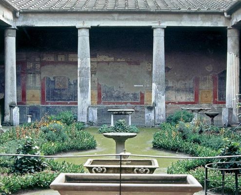 Another perspective of the Vettii House in Pompeii