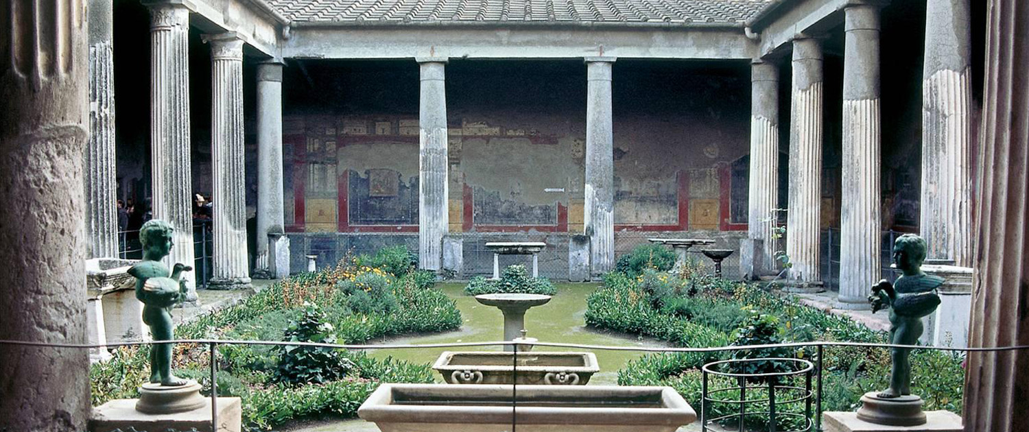 Another perspective of the Vettii House in Pompeii