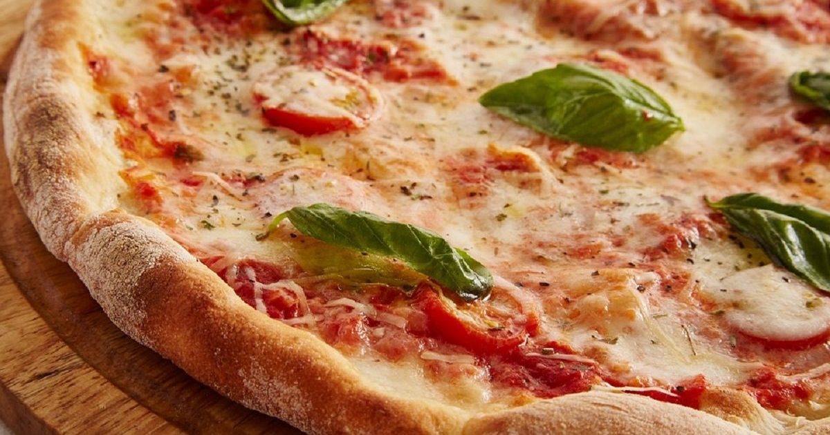 Slice of Pizza Margherita