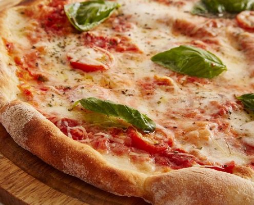 Slice of Pizza Margherita
