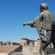 Bronze statue of Apollo in Pompeii
