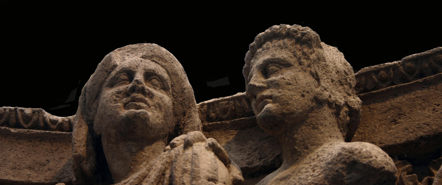 Capitello d'anta figurato da Pompei
