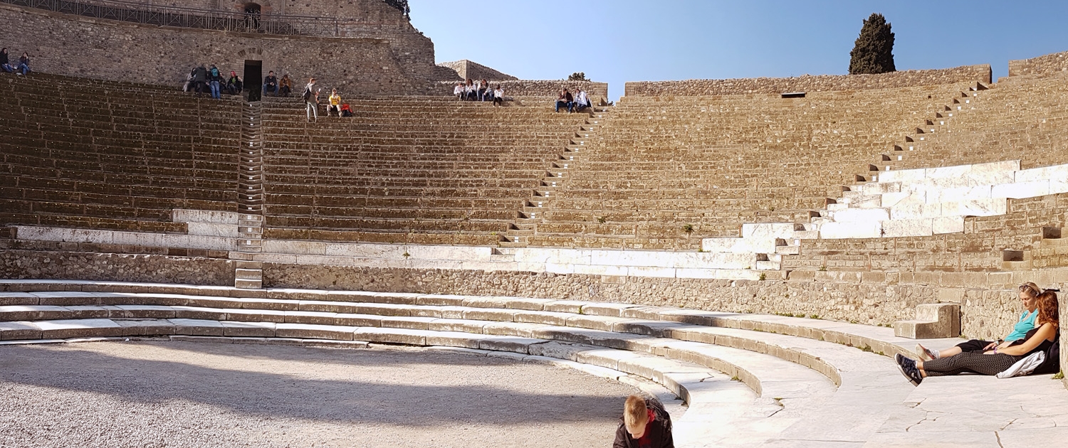 Il Teatro Grande a Pompei