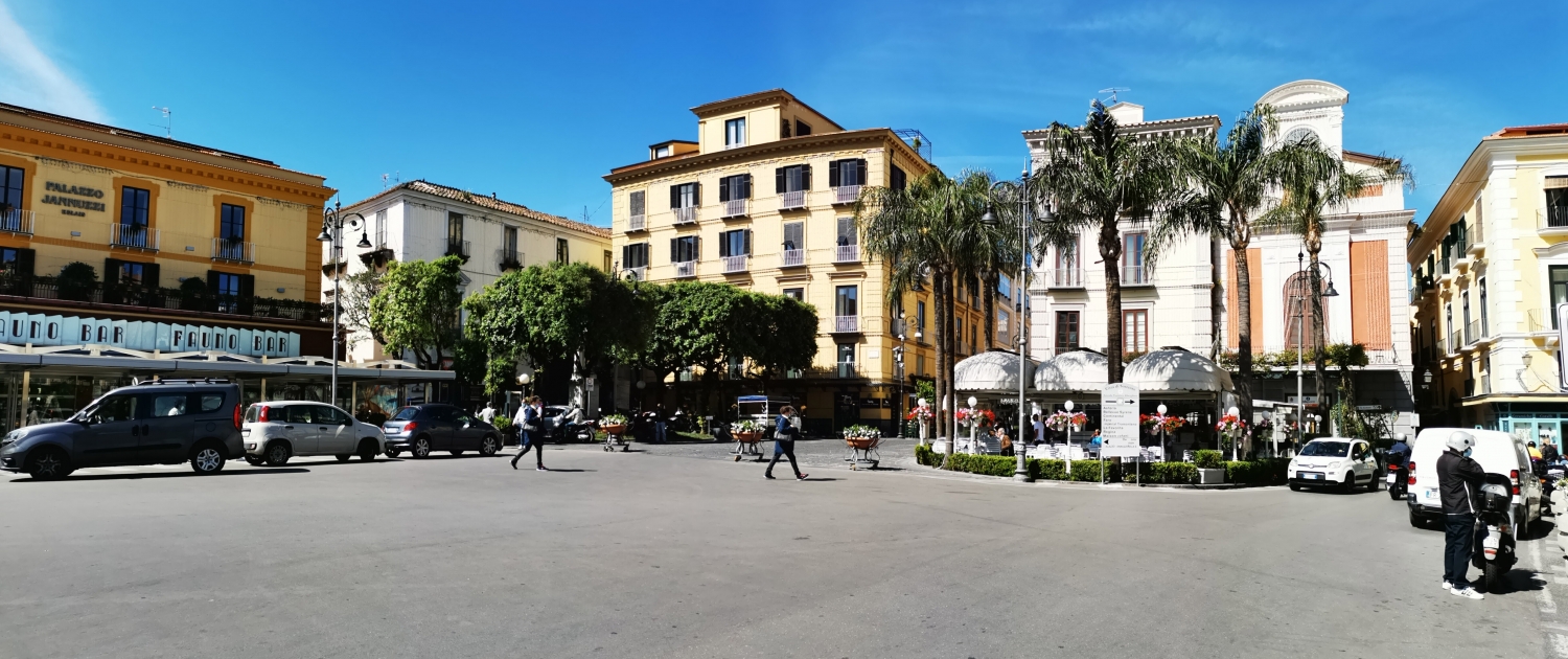 Tasso Square in Sorrento centre