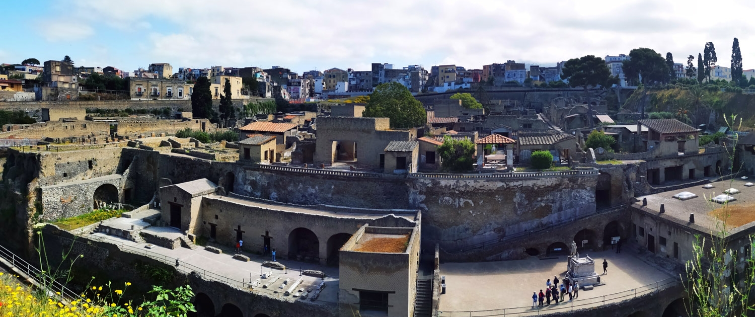 View of Herculaneum