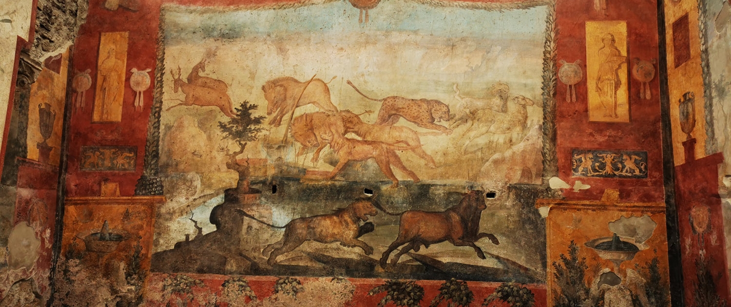 Casa di Ceius Secundus negli scavi di Pompei