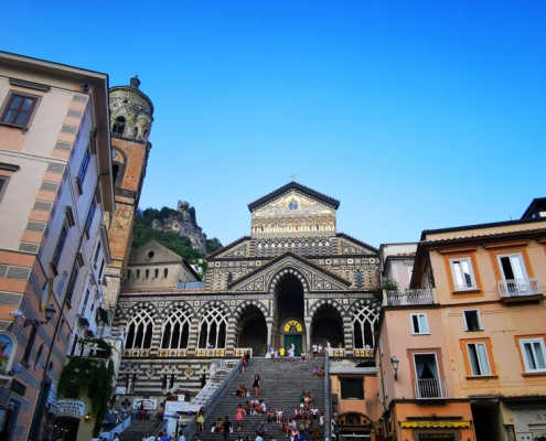 The Cathedral of Amalfi dedicated to St. Andrew