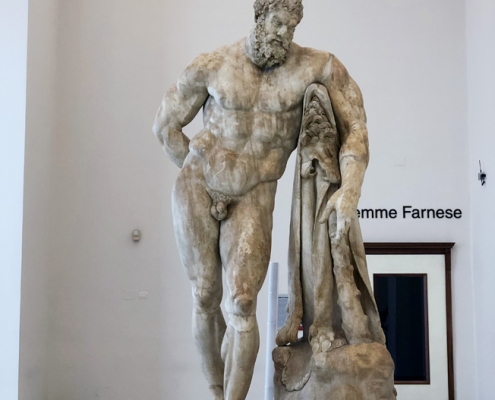 Hercules in the Archaeological Museum of Naples